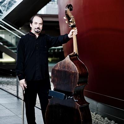 Petru Iuga with double bass featuring ErgoBass