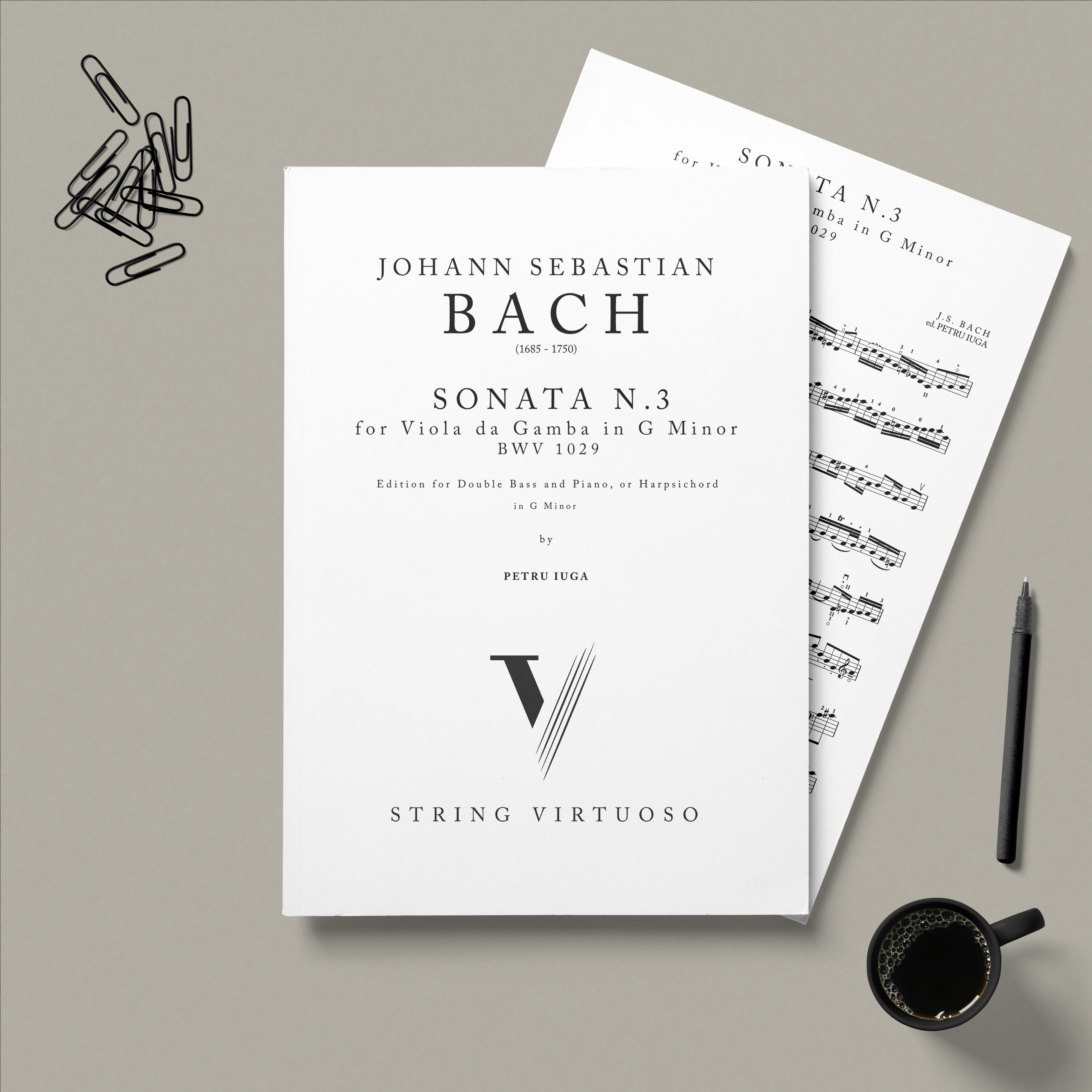 Bach JS — Sonata No.3 BWV 1029